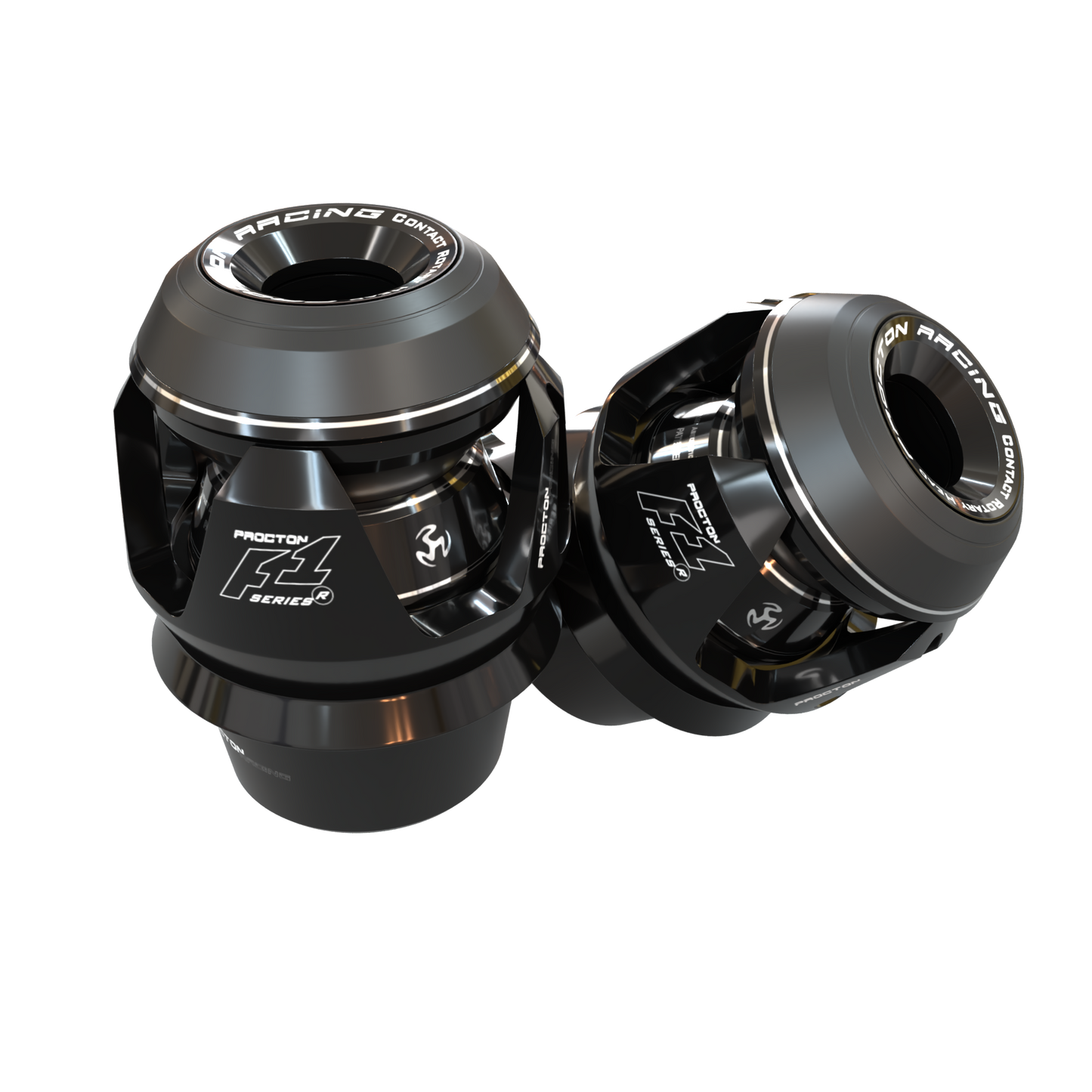 Yamaha - R1 (2009-2014) - Procton Racing Rotational Impact System – Frame Sliders F1