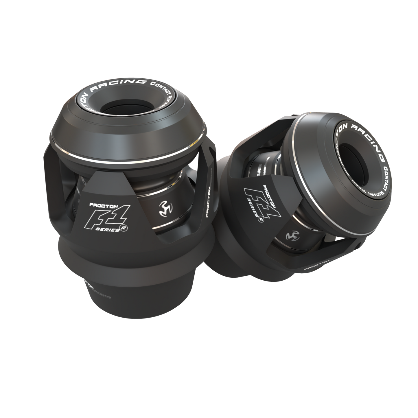 Yamaha - R1 (2009-2014) - Procton Racing Rotational Impact System – Frame Sliders F1