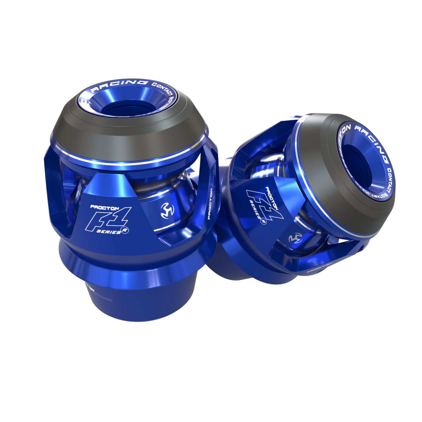 Yamaha - R1 (2009-2014) - Procton Racing Rotational Impact System – Frame Sliders F1