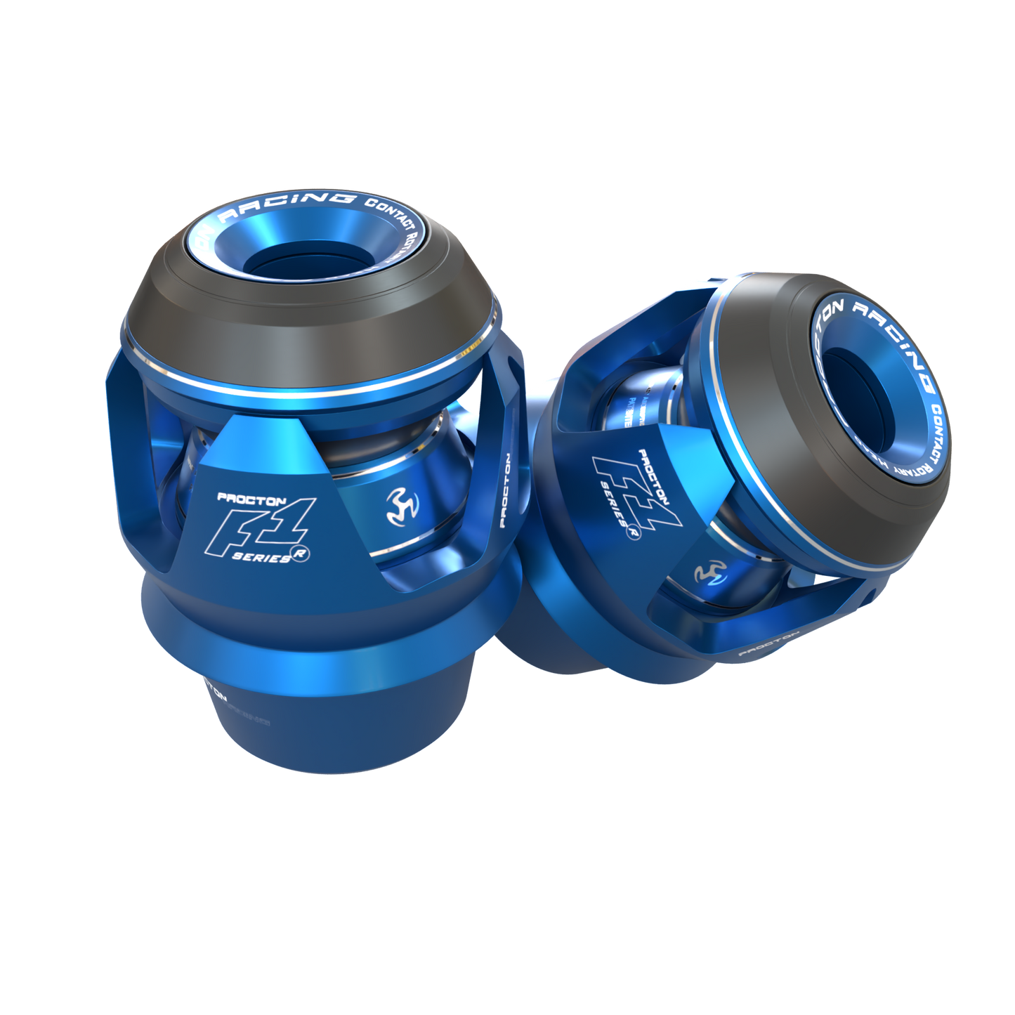 Yamaha - R1 (2009-2014) - Procton Racing Rotational Impact System – Frame Sliders F1