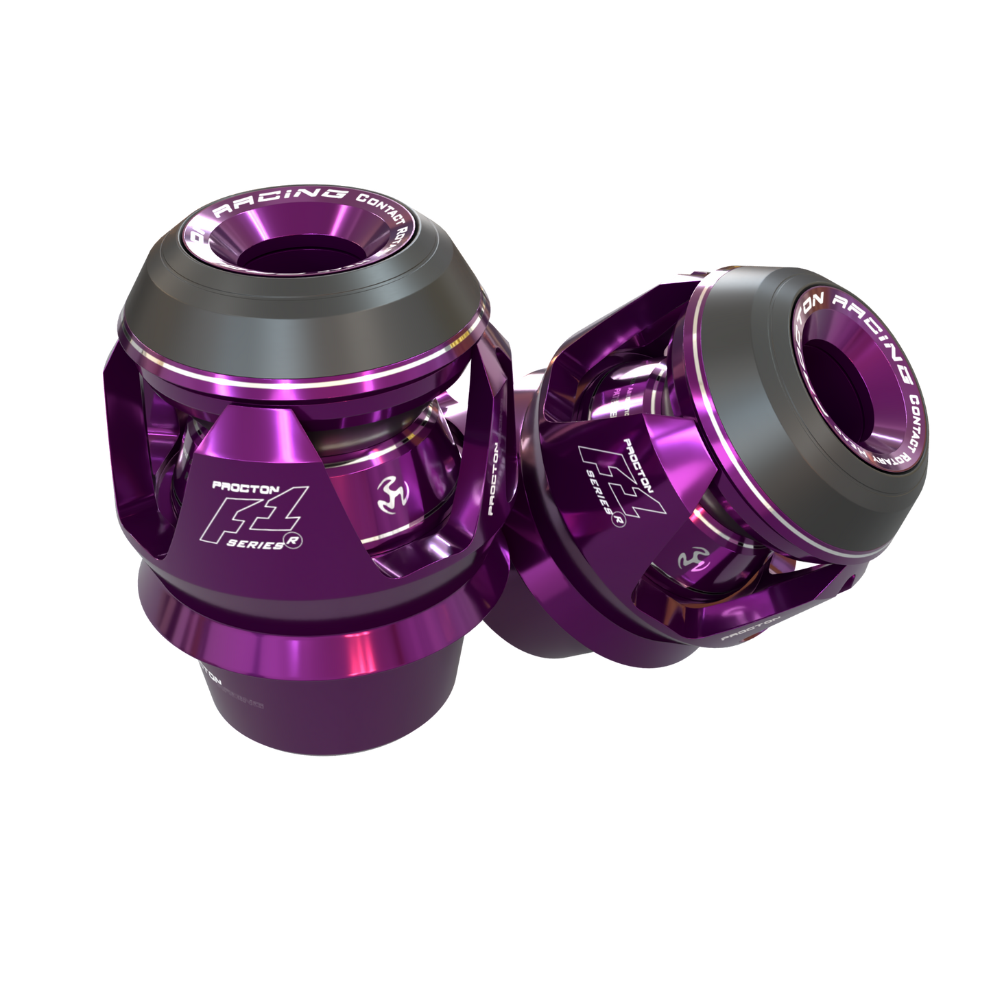 Yamaha - R1 (2009-2014) - Procton Racing Rotational Impact System – Frame Sliders F1