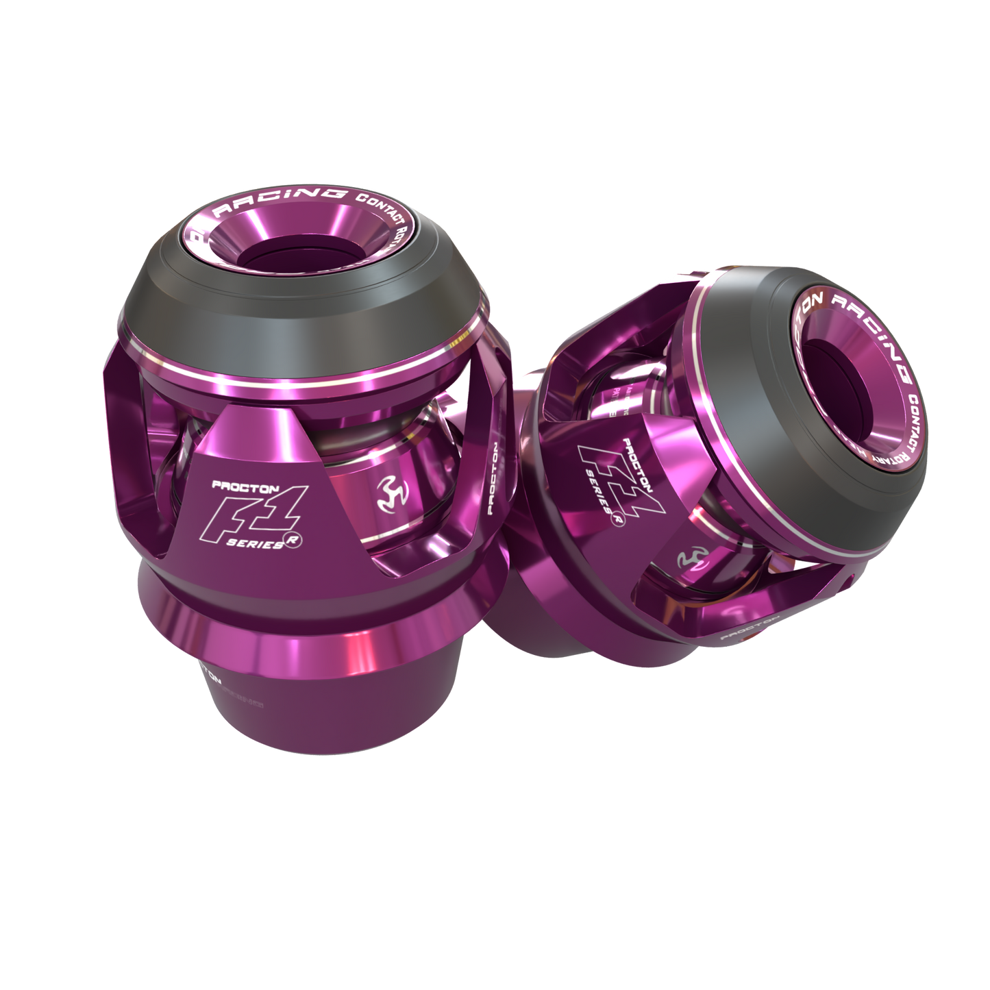 Yamaha - R1 (2009-2014) - Procton Racing Rotational Impact System – Frame Sliders F1