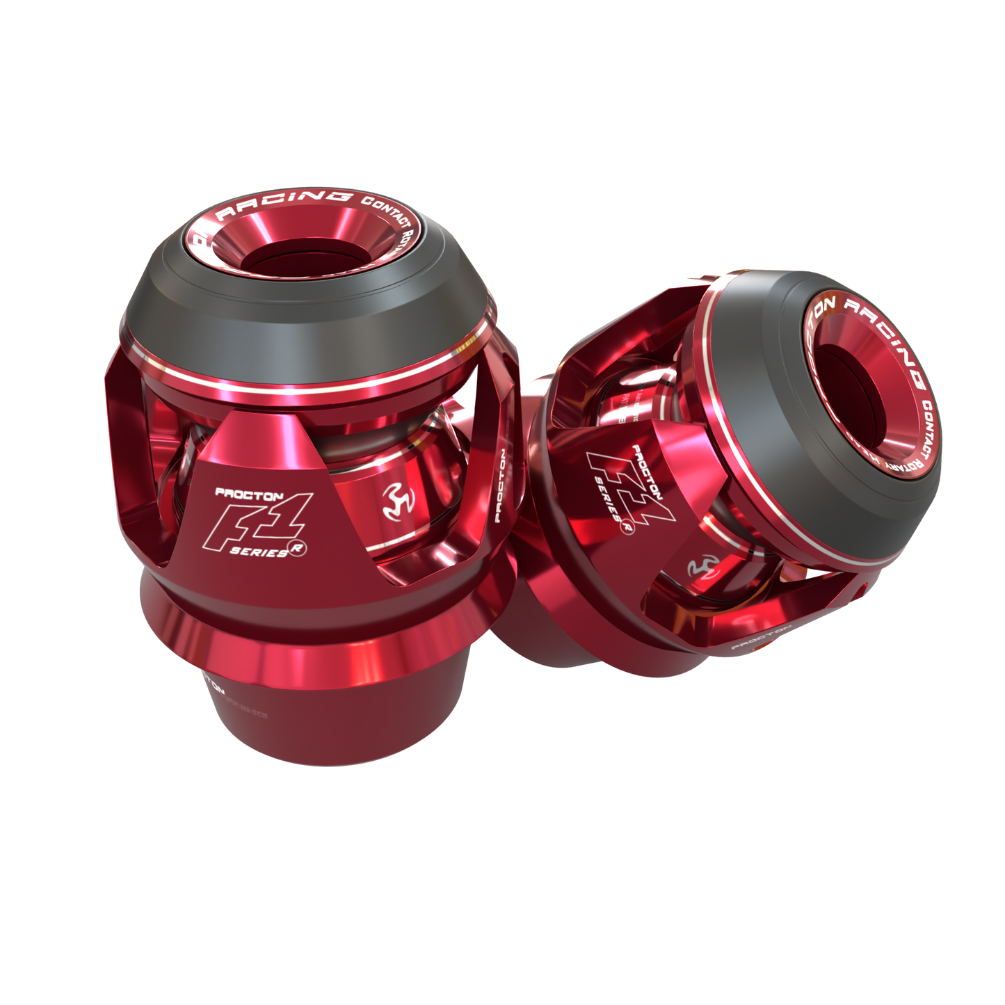 Yamaha - R1 (2009-2014) - Procton Racing Rotational Impact System – Frame Sliders F1