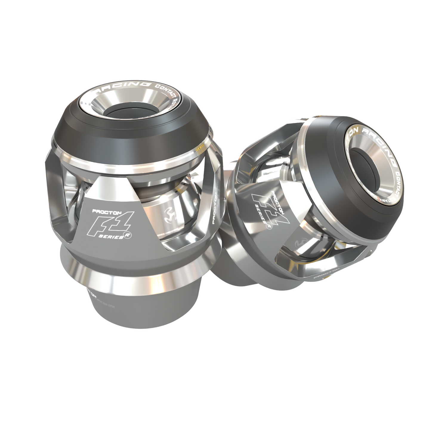 Yamaha - R1 (2009-2014) - Procton Racing Rotational Impact System – Frame Sliders F1
