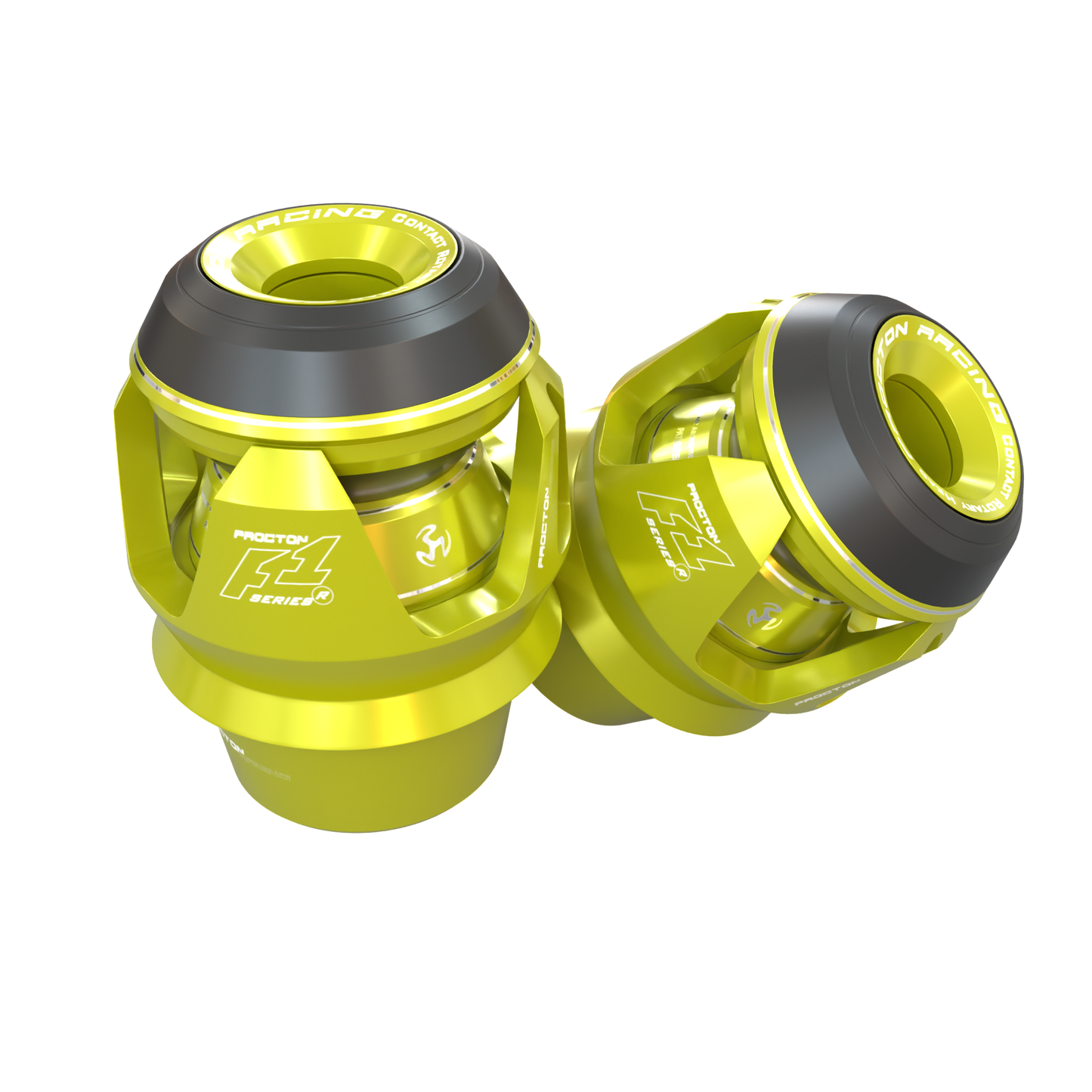 Yamaha - R1 (2009-2014) - Procton Racing Rotational Impact System – Frame Sliders F1
